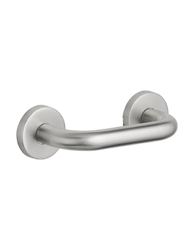 Maniglione bagno disabili, barra di ausilio dritta, 150mm, diametro Ø 19mm, acciaio inox 304 satinato - THIRARD