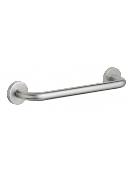 Maniglione bagno disabili, barra di ausilio dritta, 300mm, diametro Ø 19mm, acciaio inox 304 satinato - THIRARD