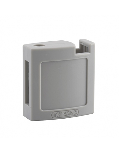 Set di gusci ABS anteriore e posteriore grigi per lucchetto – THIRARD