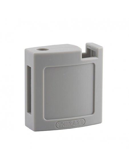 Set di gusci ABS anteriore e posteriore grigi per lucchetto – THIRARD