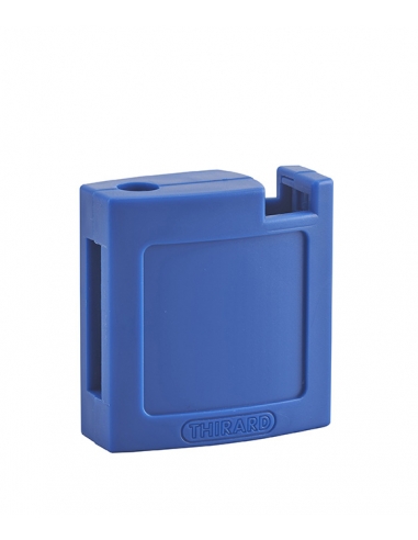 Set di gusci ABS anteriore e posteriore blu per lucchetto M3 40 mm – THIRARD