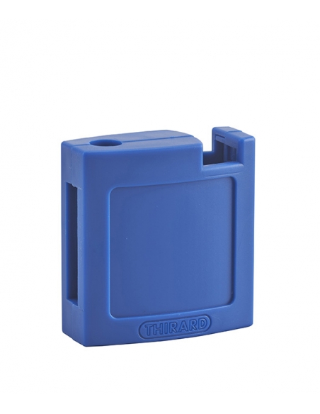 Set di gusci ABS anteriore e posteriore blu per lucchetto M3 40 mm – THIRARD