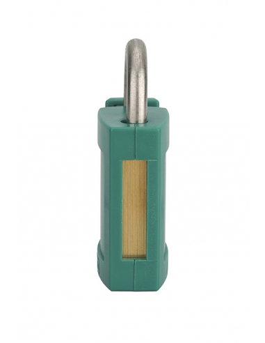 Set di gusci ABS anteriore e posteriore verdi per lucchetto M3 40 mm – THIRARD
