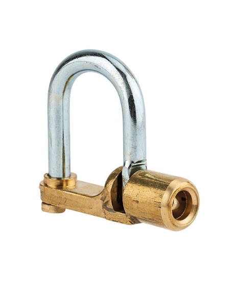 Lucchetto 329 con tallone dritto, arco in acciaio, chiave triangolare 5 mm – THIRARD