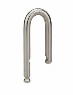 Arco di ricambio in acciaio inox 8,8 x 50 x 18 mm per lucchetto 002520 – THIRARD