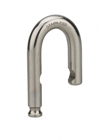 Arco di ricambio in acciaio inox 9,5 x 25 x 20 mm per lucchetto 002530/096510 – THIRARD