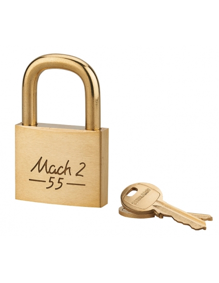 Lucchetto MACH 2 55 mm con arco lungo, 2 chiavi – THIRARD