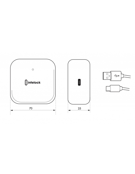 Gateway Wifi / Bluetooth per Intelock Multi e Gate