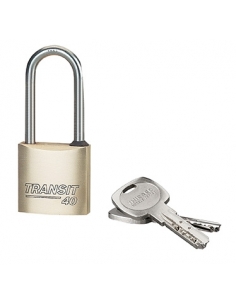 Lucchetto Transit 40 mm con arco semialto inox, 2 chiavi reversibili – THIRARD