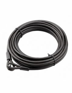 Cavo antifurto TWISTY Ø 8 mm, lunghezza 12 m, acciaio rivestito in PVC – THIRARD