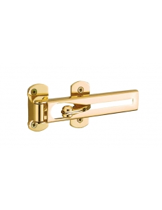 Limitatore di apertura di sicurezza per porta d’ingresso, acciaio, finitura dorata – THIRARD