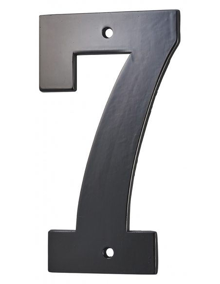 Numero 7" nero H 80 mm da avvitare – THIRARD
