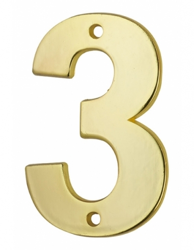 Numero 3" H 51 mm da avvitare – THIRARD