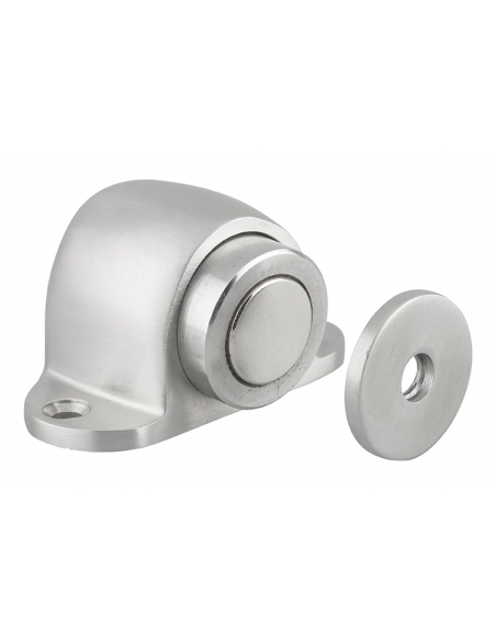 Fermaporta magnetico da parete in acciaio inox spazzolato – THIRARD