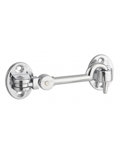 Gancio orientabile con occhiello, cromato, 10 cm – THIRARD
