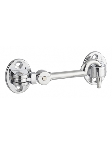 Gancio orientabile con occhiello, cromato, 10 cm – THIRARD