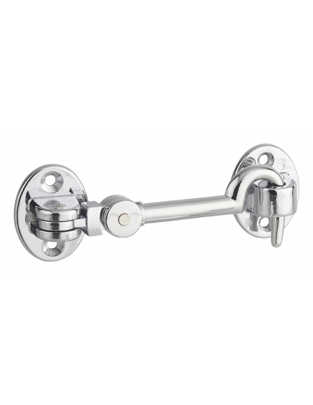 Gancio orientabile con occhiello, cromato, 10 cm – THIRARD