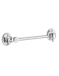 Gancio orientabile con occhiello, cromato, 15 cm – THIRARD