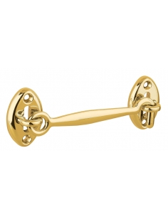 Gancio mobile con occhiello, finitura ottone, 10 cm – THIRARD