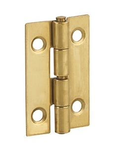 Cerniera per porta di mobile / porta leggera, 30x19 mm, ottone – THIRARD