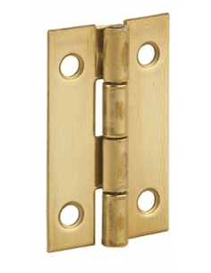 Cerniera per porte, 40x25mm, ottone