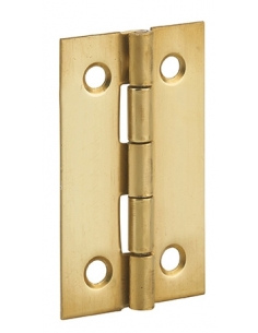 Cerniera per porte, 50x30mm, ottone