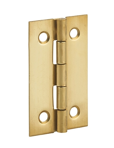 Cerniera per porte, 50x30mm, ottone