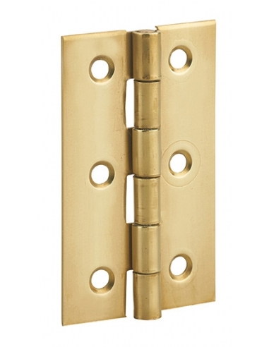 Cerniera per porte, 60x35mm, ottone