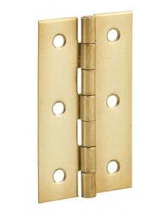 Cerniera per porte, 70x40mm, ottone