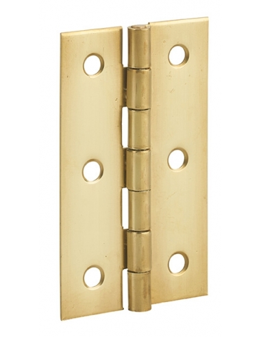 Cerniera per porta 70 x 40 mm, ottone – THIRARD