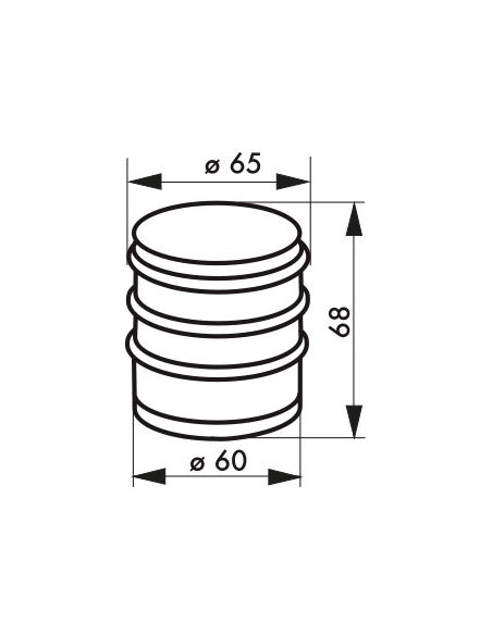 Vista aggiuntiva 1 di Fermaporta da 1,5 kg – THIRARD