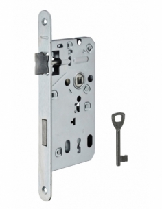 Serratura da incasso Patent per porta interna, asse 50 mm, interasse 72 mm, 1 chiave – THIRARD