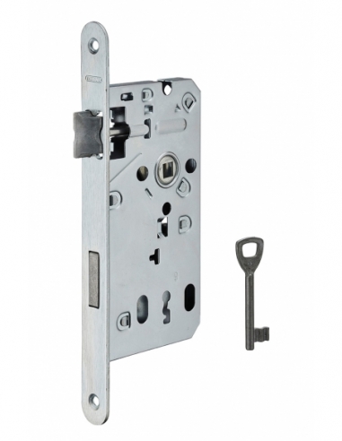 Serratura da incasso Patent per porta interna, asse 50 mm, interasse 72 mm, 1 chiave – THIRARD