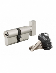 Cilindro FEDERAL con pomolo 30BT x 30 mm 4 chiavi – THIRARD