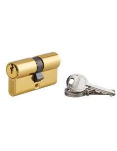 Cilindro europeo 30 x 30 mm, dorato, 3 chiavi – THIRARD