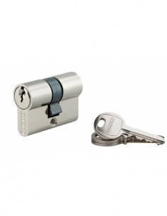 Cilindro europeo SA 21 x 21 mm nichelato, 3 chiavi – THIRARD