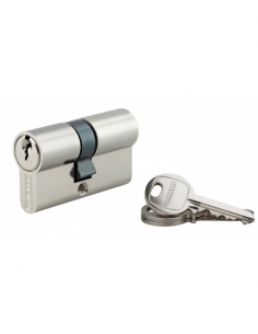 Cilindro europeo SA 25 x 30 mm nichelato, 3 chiavi – THIRARD