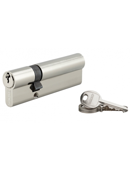 Cilindro europeo SA 30 x 70 mm nichelato, 3 chiavi – THIRARD