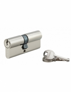 Cilindro europeo SA 35 x 40 mm nichelato, 3 chiavi – THIRARD