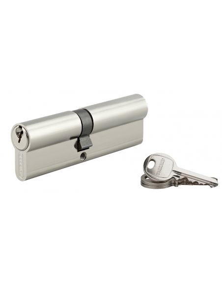 Cilindro europeo SA 45 x 55 mm nichelato, 3 chiavi – THIRARD