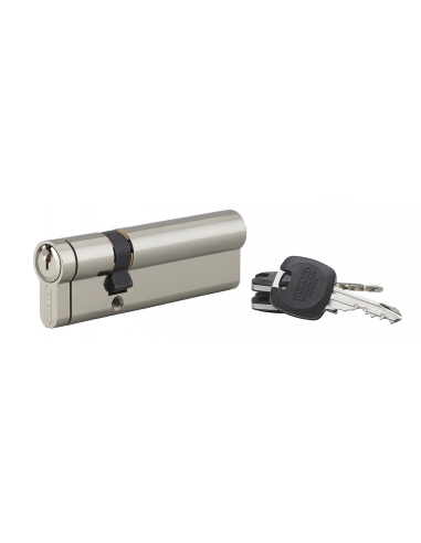 Cilindro europeo HG5+ 30 x 65 mm, nichelato, 3 chiavi – THIRARD