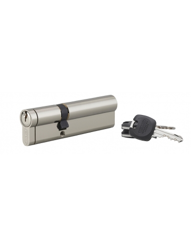 Cilindro europeo HG5+ 40 x 65 mm, nichelato, 3 chiavi – THIRARD