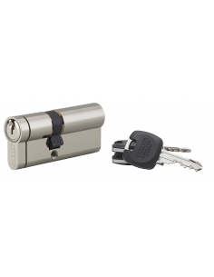 Cilindro europeo HG5+ 30 x 40 mm, nichelato, 3 chiavi – THIRARD