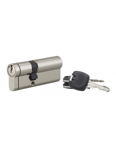 Cilindro europeo HG5+ 30 x 45 mm, nichelato, 3 chiavi – THIRARD
