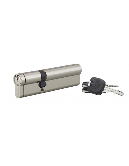 Cilindro europeo HG5+ 40 x 70 mm, nichelato, 3 chiavi – THIRARD