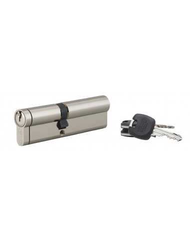 Cilindro europeo HG5+ 45 x 55 mm, nichelato, 3 chiavi – THIRARD