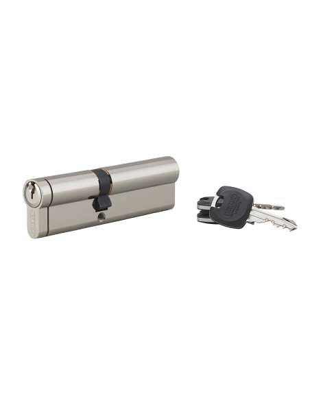 Cilindro europeo HG5+ 45 x 55 mm, nichelato, 3 chiavi – THIRARD