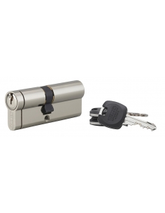Cilindro europeo HG5+ 35 x 40 mm, nichelato, 3 chiavi – THIRARD