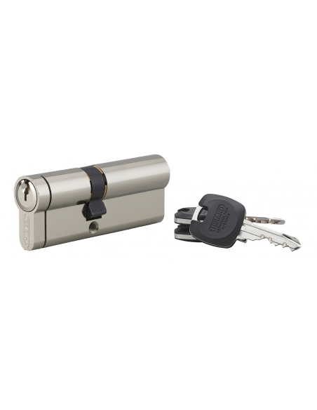Cilindro europeo HG5+ 35 x 45 mm, nichelato, 3 chiavi – THIRARD