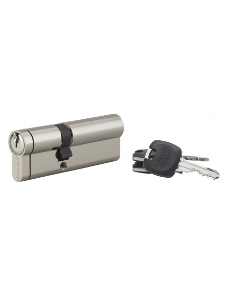 Cilindro europeo HG5+ 35 x 50 mm, nichelato, 3 chiavi – THIRARD